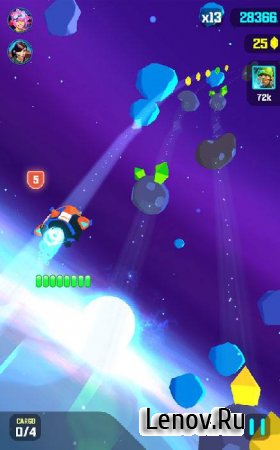 Galaxy Dash: Race to Outer Run v 1.8 Mod (много денег)