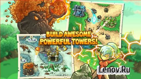 Kingdom Rush Origins v 6.4.18 Мод (Mod Gems/Heroes Unlocked)