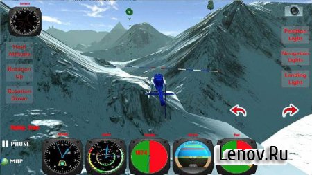 X Helicopter Flight 3D Pro (обновлено v 1.1) (Premium)
