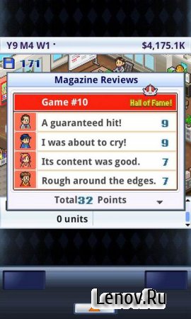 Game Dev Story v 2.6.9 (Mod Money)