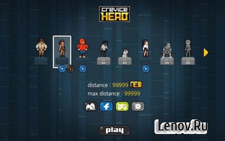 Crevice Hero (обновлено v 1.1.6) Мод (много денег)
