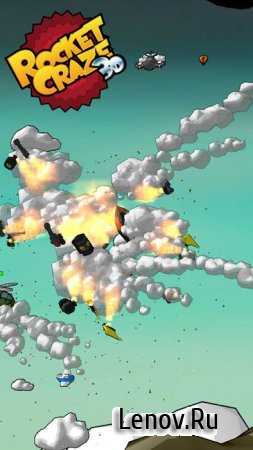 Rocket Craze 3D (обновлено v 1.2.22) Мод (много денег)