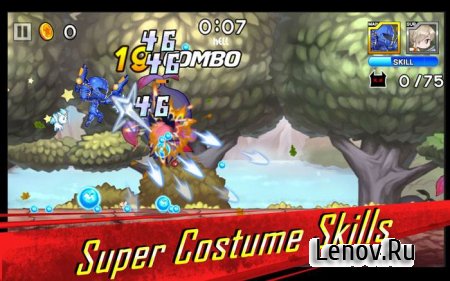 Costume Running Hero v 1.11 Мод (много денег)