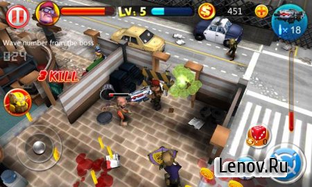 Zombie Craze (обновлено v 1.0.6) Мод (много денег)