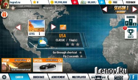 King Racing 2 (обновлено v 1.1) Мод (много денег)