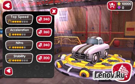 Turbo Wheels v 2.0.2 Мод (много денег)