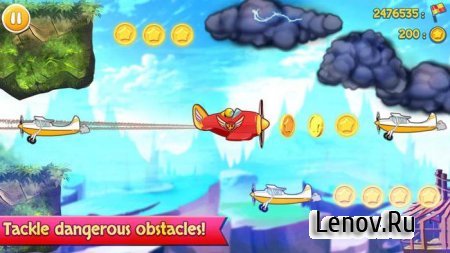 Sky Wings v 1.0 Мод (прибавление денег)