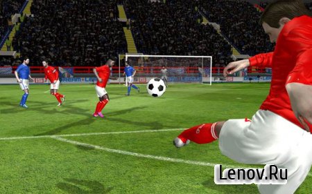 First Touch Soccer 2015 (обновлено v 2.09) Mod (VIP + Unlimited Coins)