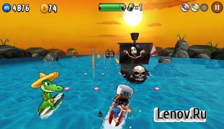 Hugo Troll Race Classic v 1.9.6 Мод (много денег)