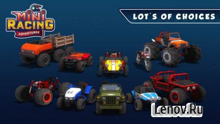 Mini Racing Adventures v 1.29.2 Мод (много денег)