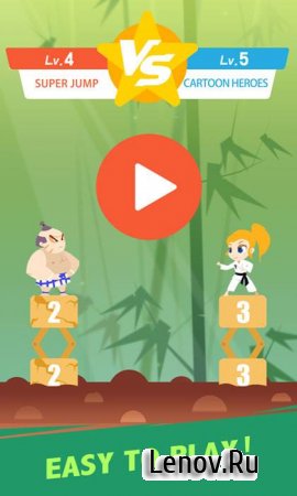 Super Jump Cartoon Hero v 1.2 Мод (много денег)