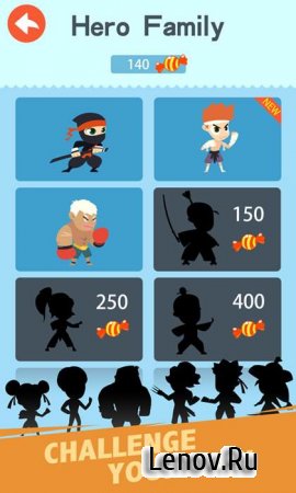 Super Jump Cartoon Hero v 1.2 Мод (много денег)
