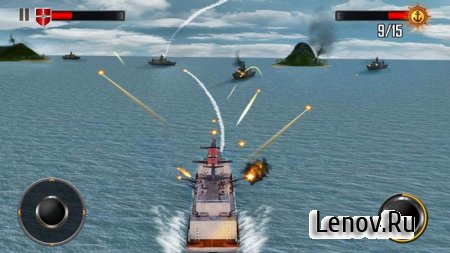 Sea Battleship Combat 3D v 1.1 Мод (много денег)