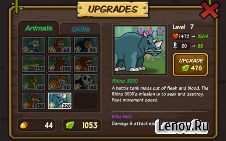 Lumberwhack: Defend the Wild v 6.1.7 Мод (много желудей)