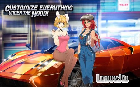 Drift Girls (обновлено v 1.0.68) Мод (бесконечное нитро)