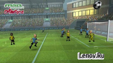 Striker Soccer America 2015 v 1.2.9 Мод (много денег)