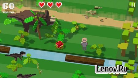 Jurassic Hopper (обновлено v 1.0.2) Mod (Unlocked)