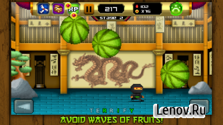 8bit Ninja v 1.4.0 Мод (Unlimited Money/Ad-Free)