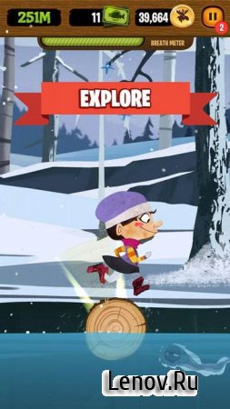 Thunder Jack's Log Runner v 1.2.3323 Мод (много денег)
