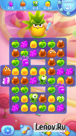 Jolly Jam: Match and Puzzle v 3.7 Мод (Unlimited Gems)