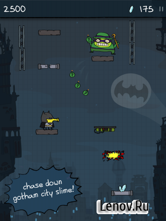 Doodle Jump DC Super Heroes (обновлено v 1.7.0) (Mod Money)