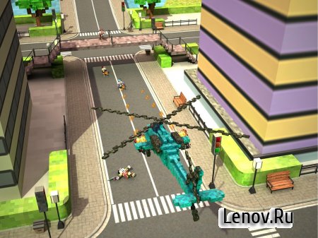 Blocky Copter in Compton v 1 (Mod Money)
