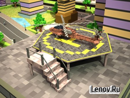 Blocky Copter in Compton v 1 (Mod Money)