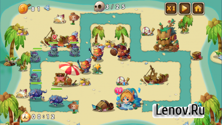 Ancient Heroes Defense (обновлено v 1.0.5) (Mod Money)