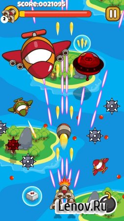 Sky Raiders - Battle Wars v 1.1 Мод (Unlimited Money/Bomb)