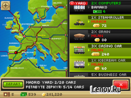 Pocket Trains v 1.5.13 (Mod Money)
