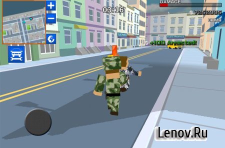 Blocky Army City Rush Racer v 1.1 (Mod Money)