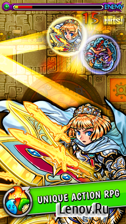Monster Strike v 24.1.3 Mod (High Damage/Always Player Turn/Greatest Shot)