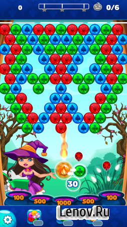 Halloween Town Bubble Shooter v 1.1 (Mod Gold/Lives)