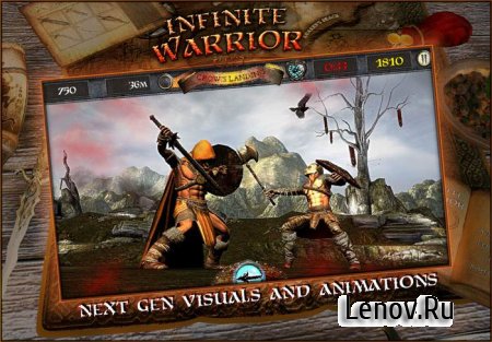 Infinite Warrior Remastered v 1.0 Мод (много денег)