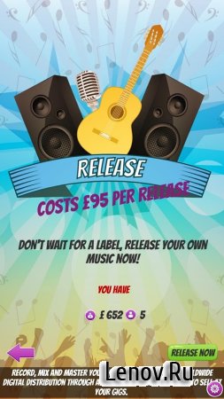 Busker Boss: Music RPG Game (обновлено v 2.0) (Full/Mod Money)