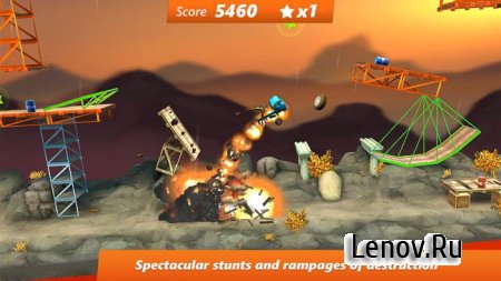 Bridge Constructor Stunts v 5.0 Мод (много денег)