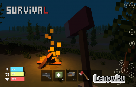 Pixel Z - Unturned Day HD v 1.00 (Mod Ammo)