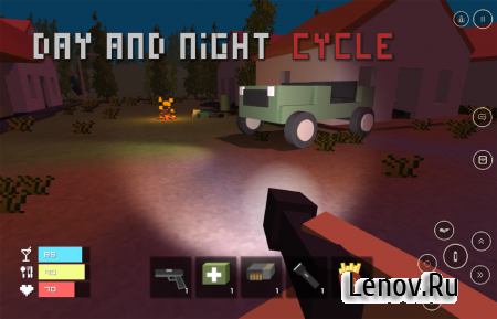 Pixel Z - Unturned Day HD v 1.00 (Mod Ammo)