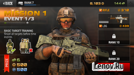 Range Shooter (обновлено v 1.41 Build 34) (Mod Money/Ammo/Ads-Free)