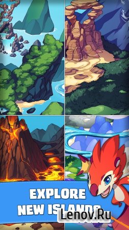 Mino Monsters 2: Evolution (обновлено v 4.0.104) Мод (Unlimited Gold & More)