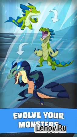 Mino Monsters 2: Evolution (обновлено v 4.0.104) Мод (Unlimited Gold & More)