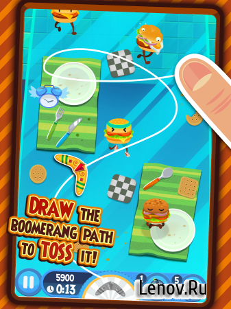 Burgerang - The Food Wars v 1.4.3 (Mod Money)