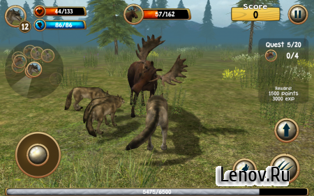 Wild Wolf Simulator 3D v 1.1 (Mod Money)
