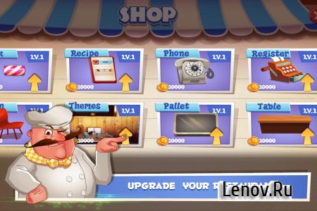 Papa's Cookies Shop v 1.2 Мод (Unlimited Money)