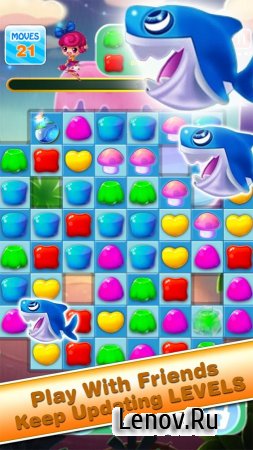 Jelly Heros Mania - King Charm v 1.01 (Mod Gems)