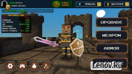 PIXEL BLADE Vip v 9.4.9 Мод (много денег)