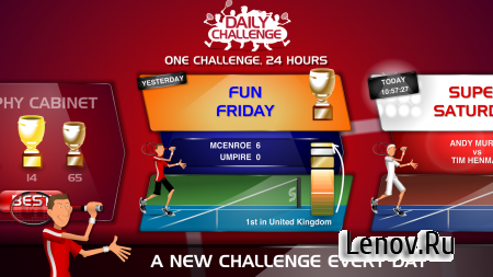 Stick Tennis v 2.9.3 Мод (Everything Unlocked & Unlimited Balls)