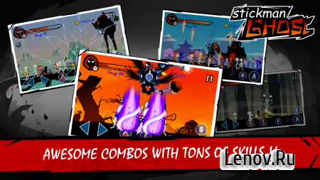 Stickman Ghost: Ninja Warrior v 1.9 (Mod Money)