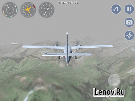 Airplane Fly the Swiss Alps v 1.4 Мод (Unlocked)
