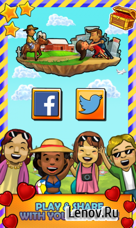 Holiday Resorts! World Travel (обновлено v 36.0.1) (Mod Coins/Hearts)